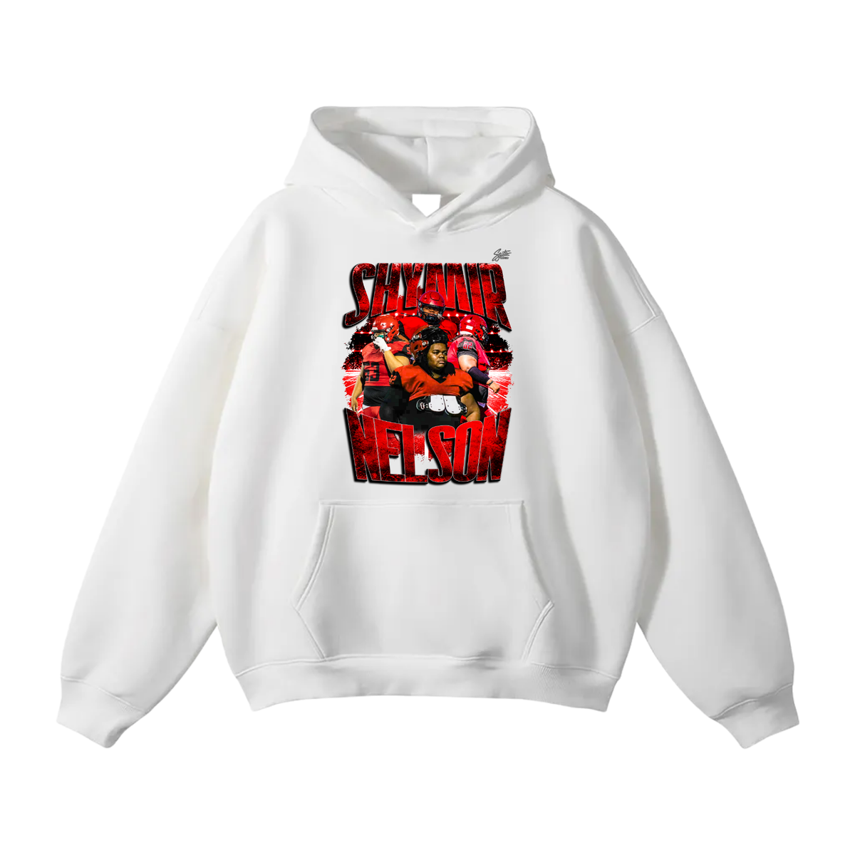 Shymir Nelson Oversize Fleeced Hoodie