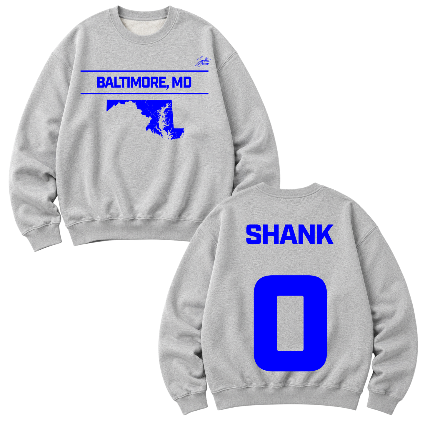 Darric Shank Heavyweight Crewneck Sweatshirt