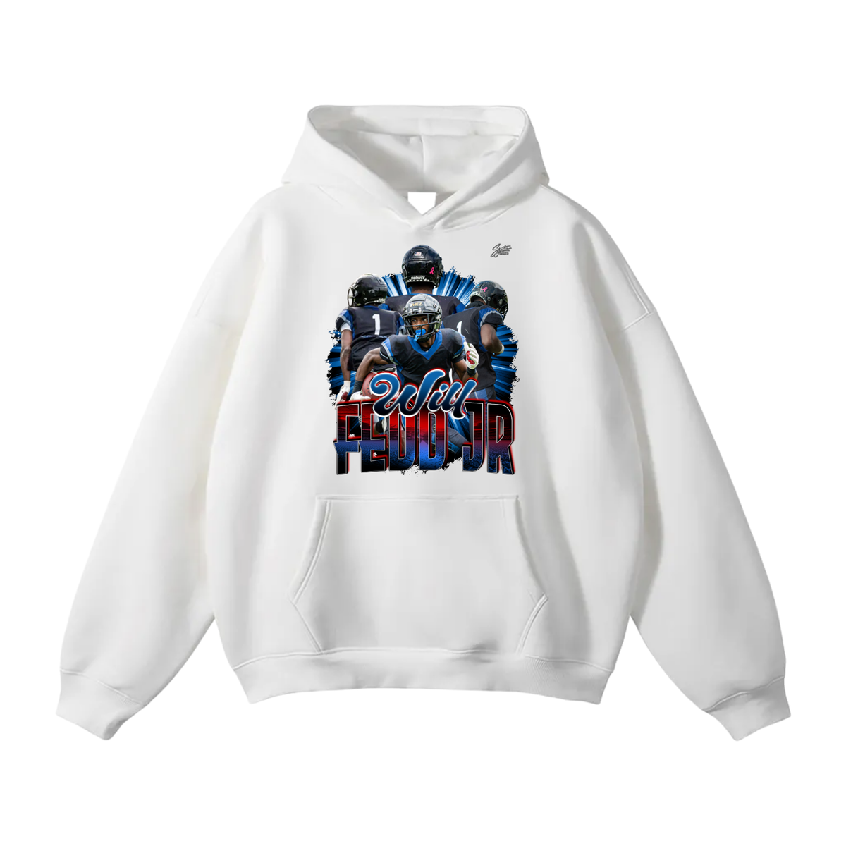 Will Fedd Jr Oversize Fleeced Hoodie