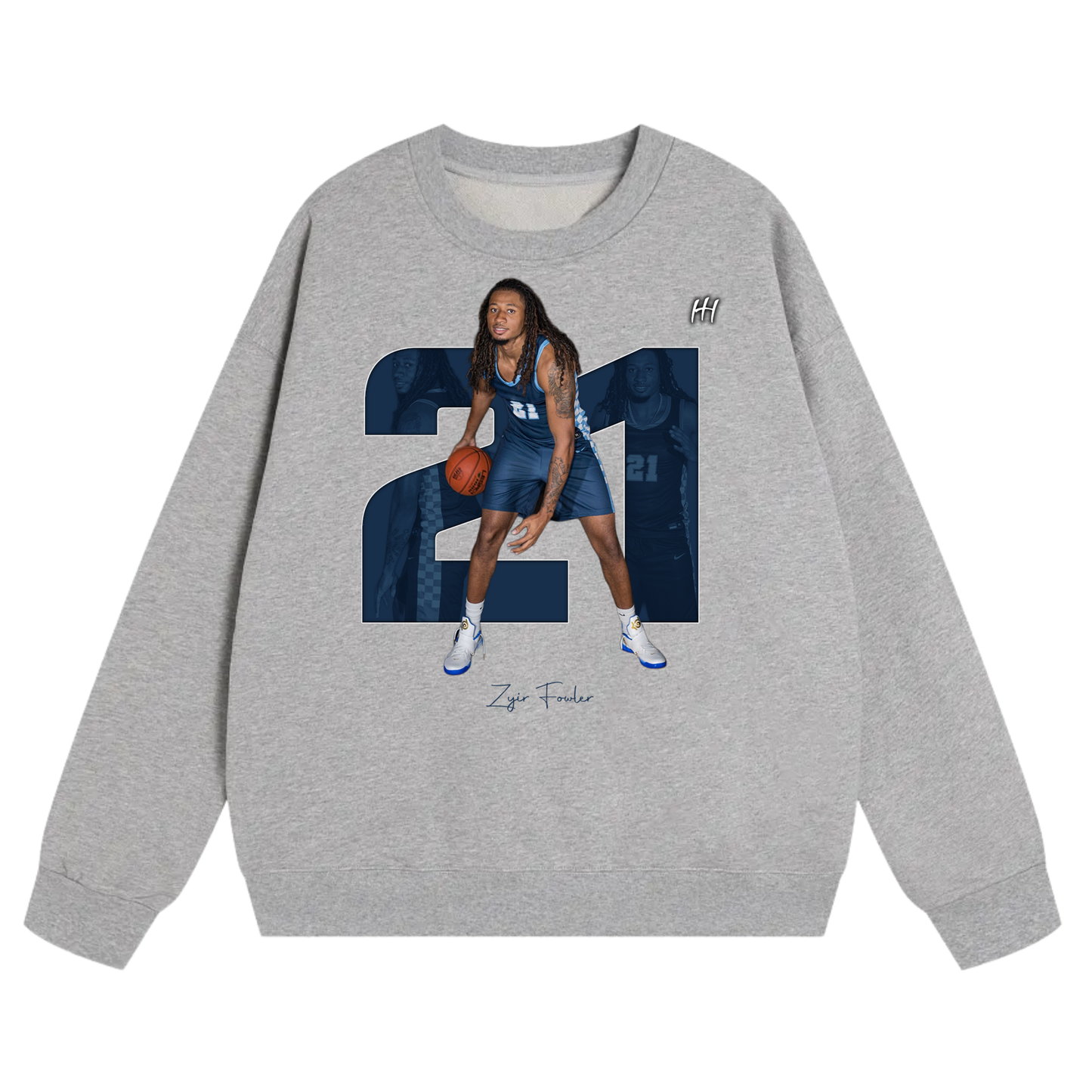 Zyir Fowler Heavyweight Crewneck Sweatshirt