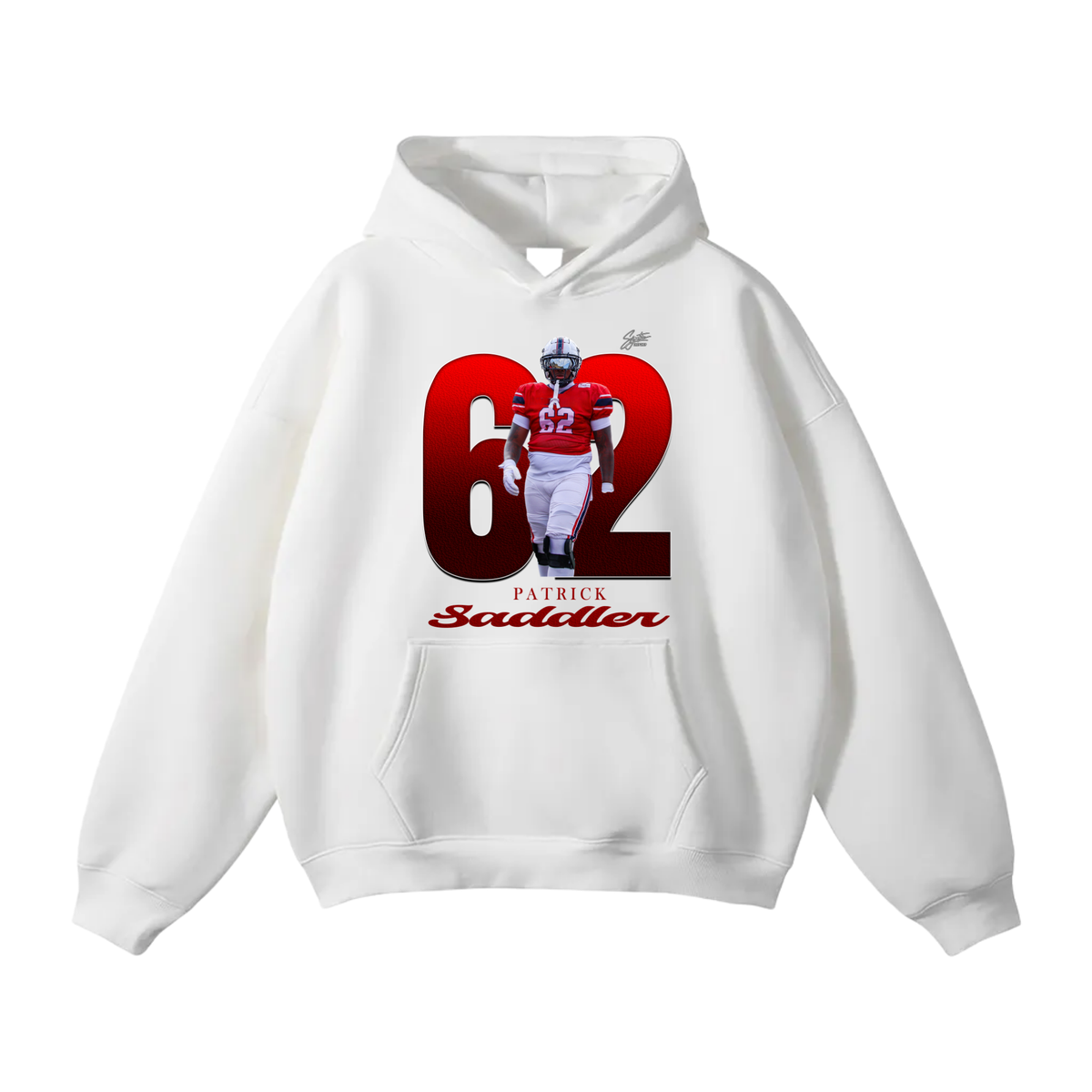 Patrick Saddler Oversize Fleeced Hoodie