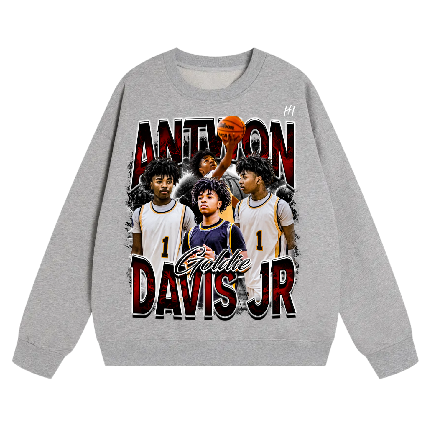 Antwon Davis Jr Heavyweight Crewneck Sweatshirt