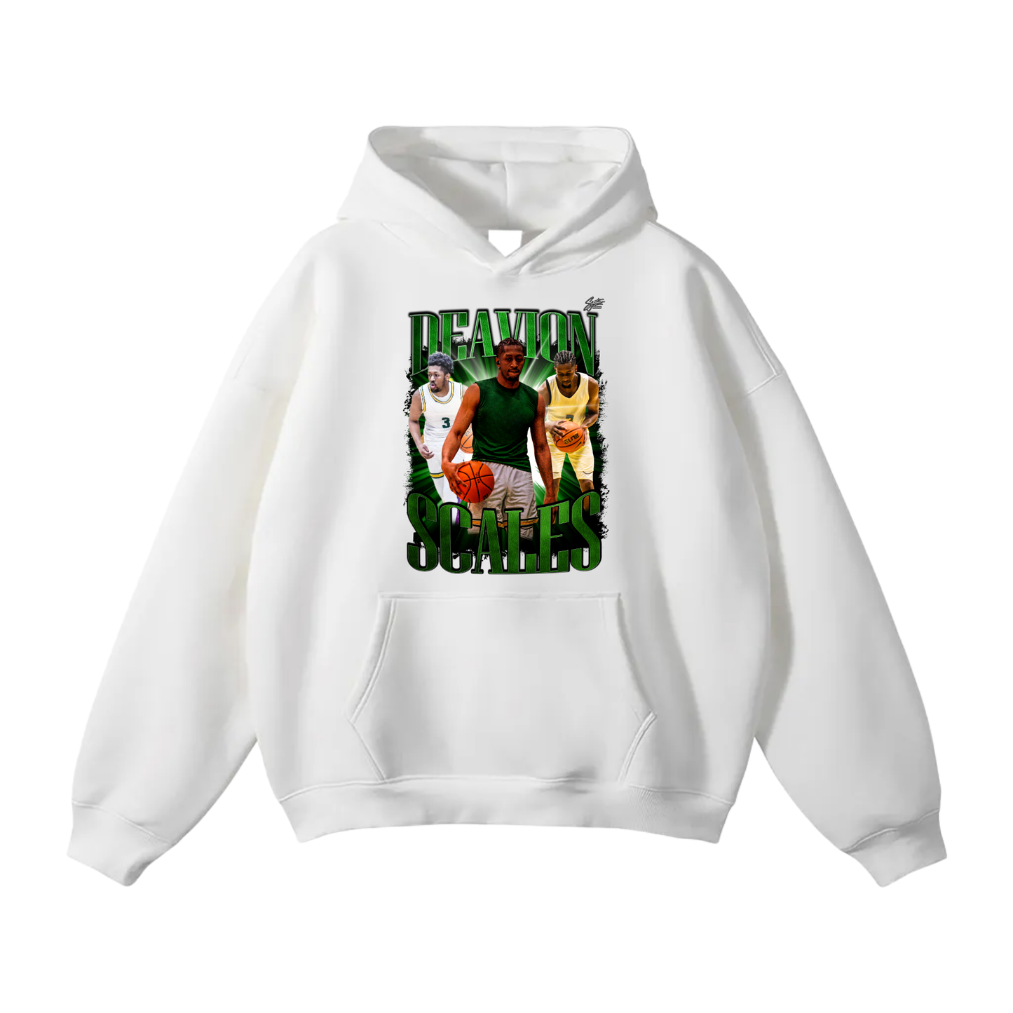 Deavion Scales Oversize Fleeced Hoodie