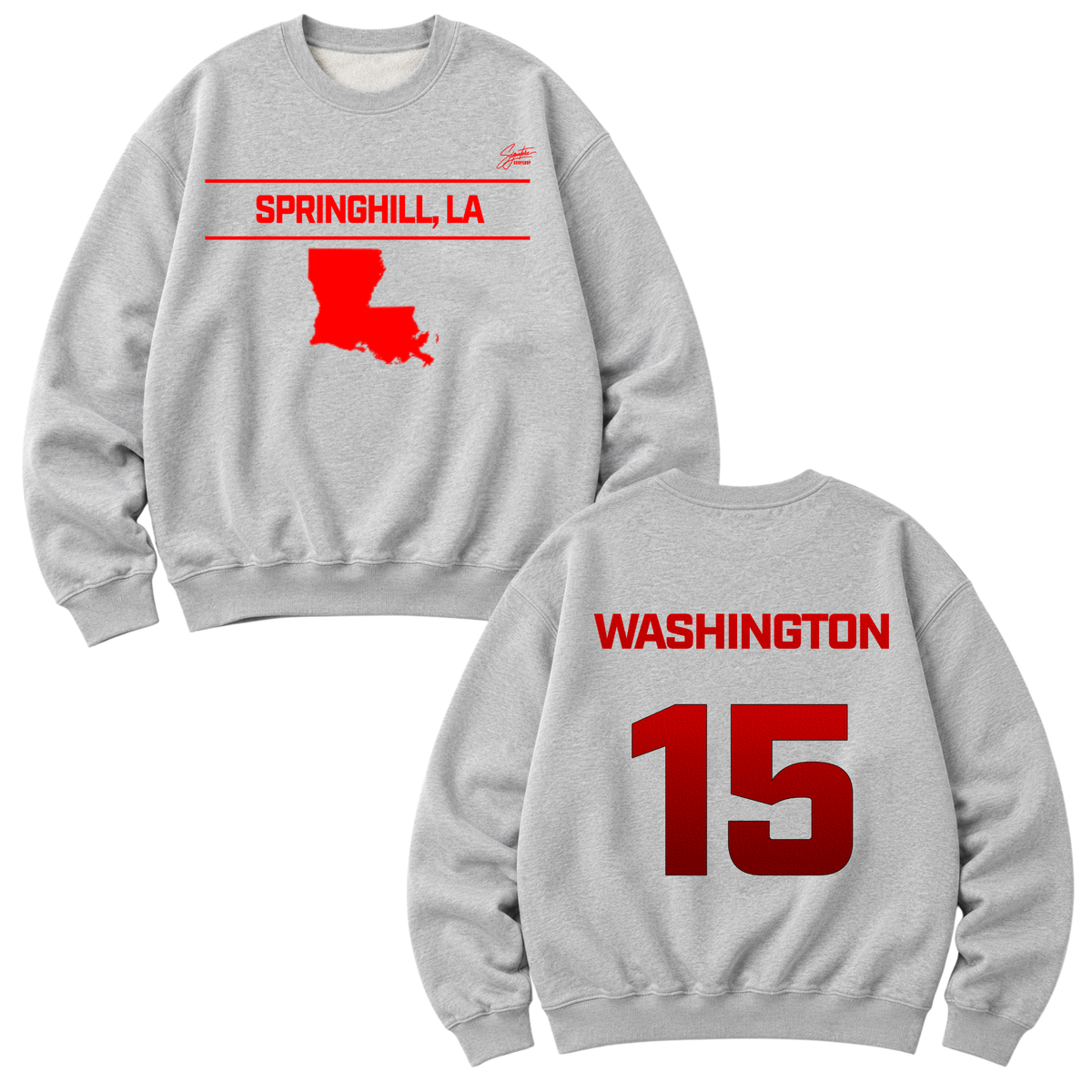 Jeremiah Washington Heavyweight Crewneck Sweatshirt