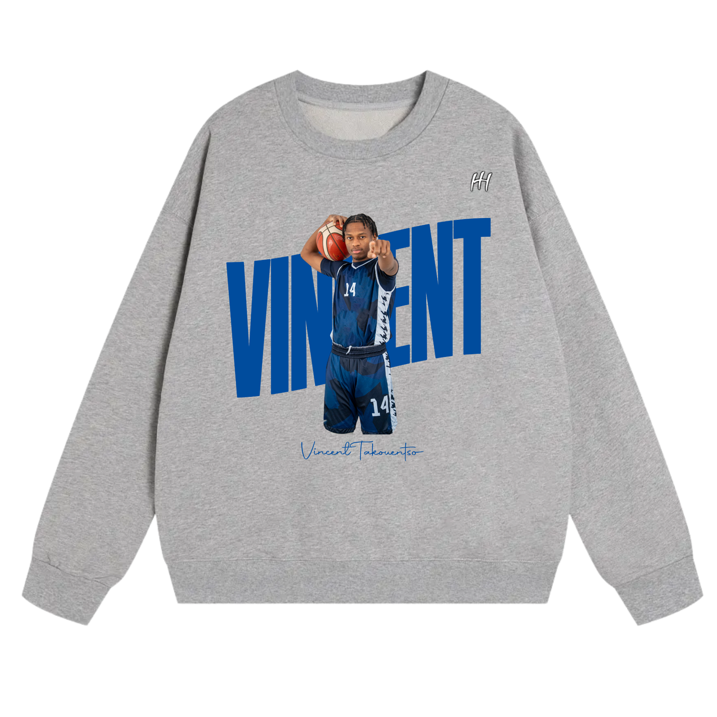 Vincent TAKOUENTSO Heavyweight Crewneck Sweatshirt