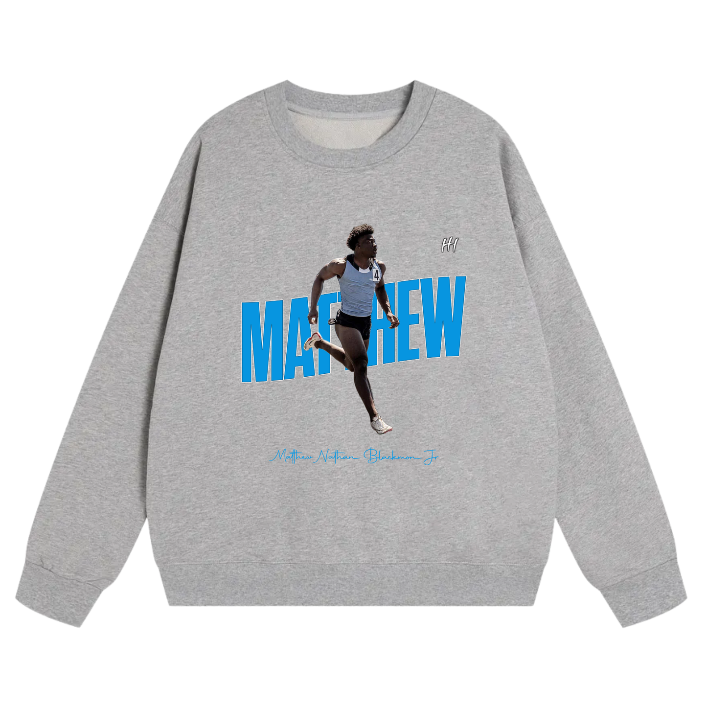 Matthew Nathan Blackmon Jr Heavyweight Crewneck Sweatshirt