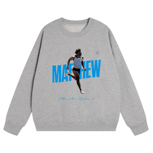 Matthew Nathan Blackmon Jr Heavyweight Crewneck Sweatshirt
