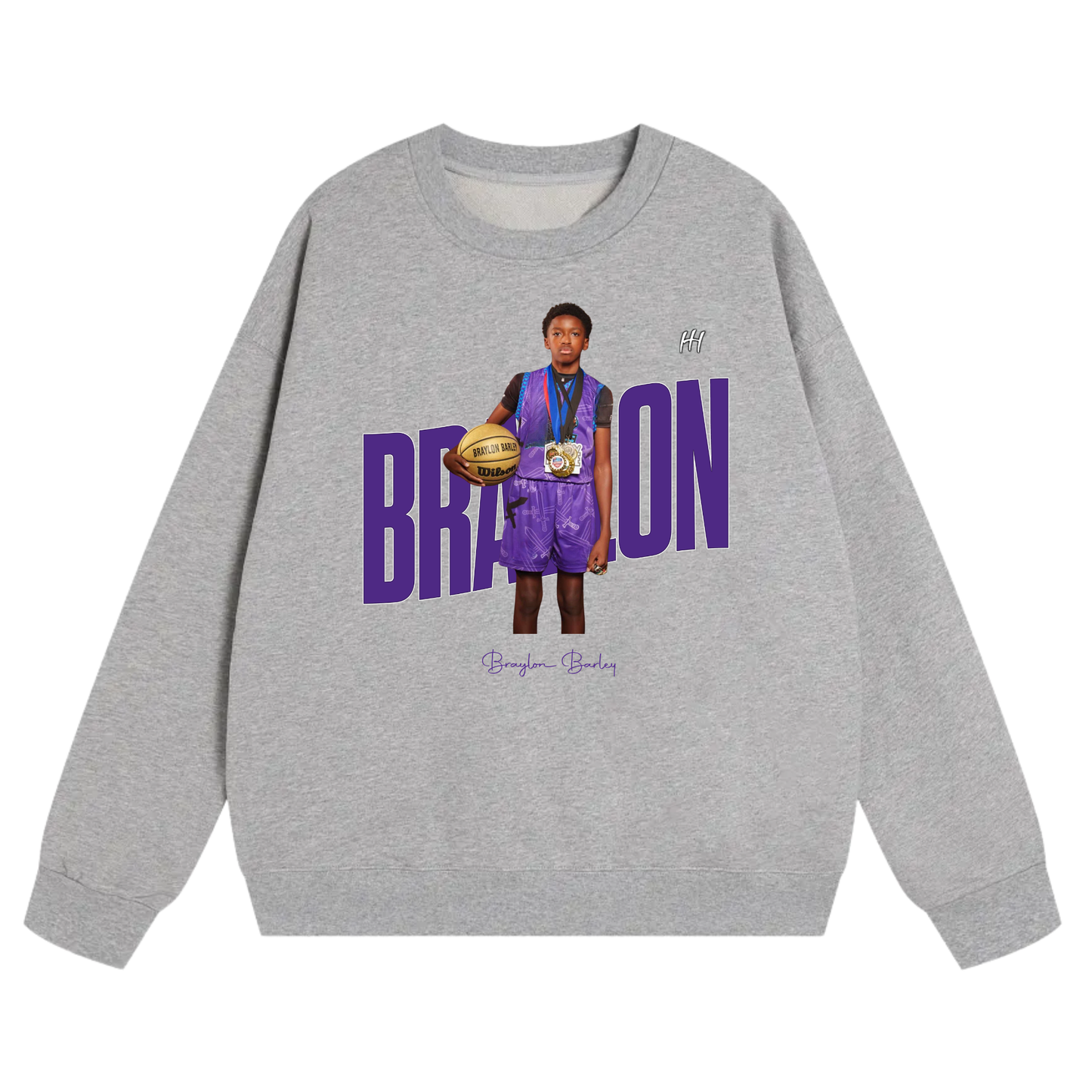 Braylon Barley Heavyweight Crewneck Sweatshirt