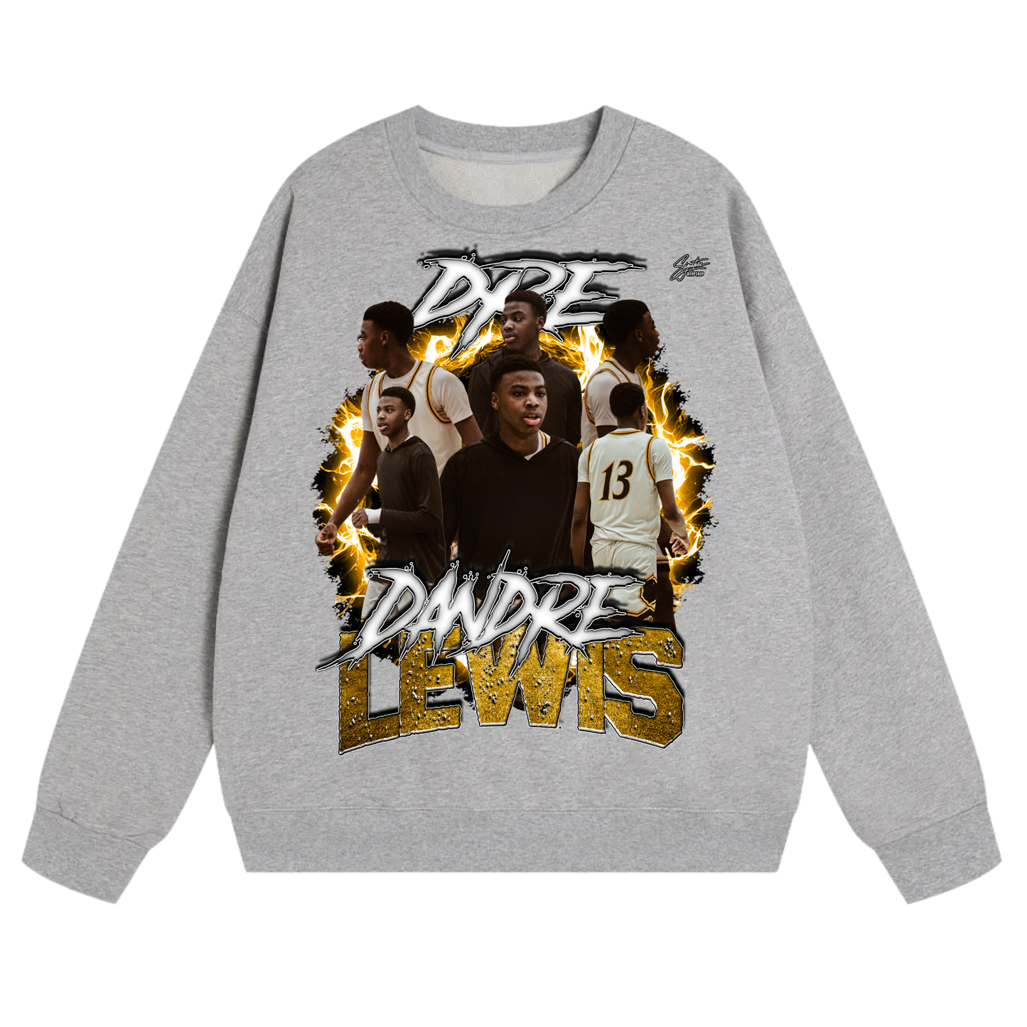 Dandre Lewis Heavyweight Crewneck Sweatshirt