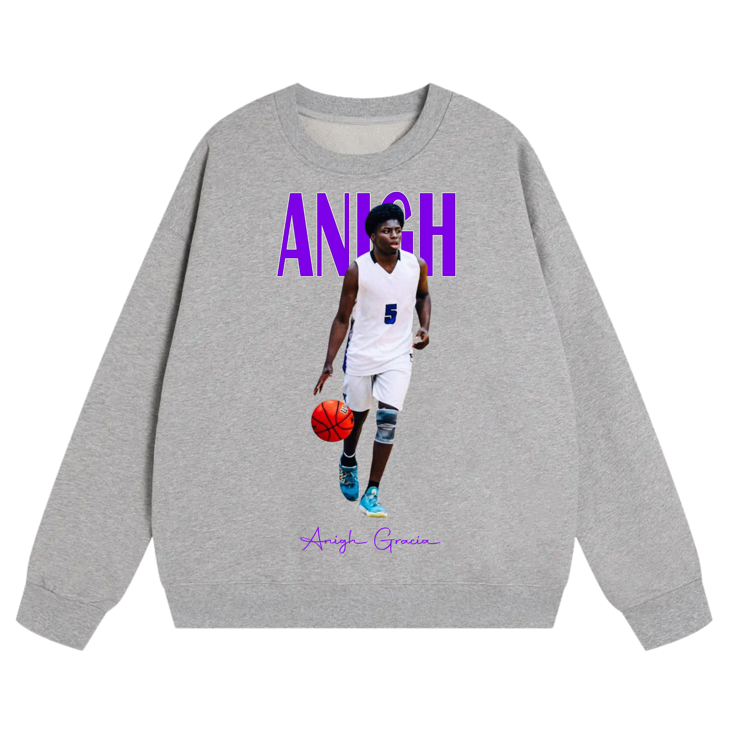 Anigh Gracia Heavyweight Crewneck Sweatshirt