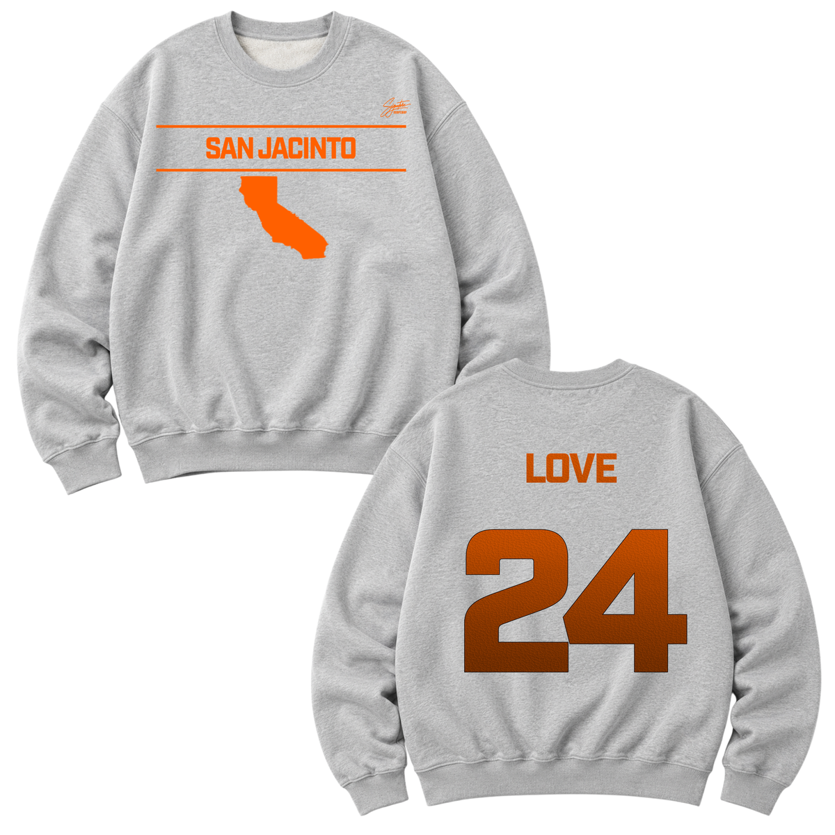 Daevon love Heavyweight Crewneck Sweatshirt