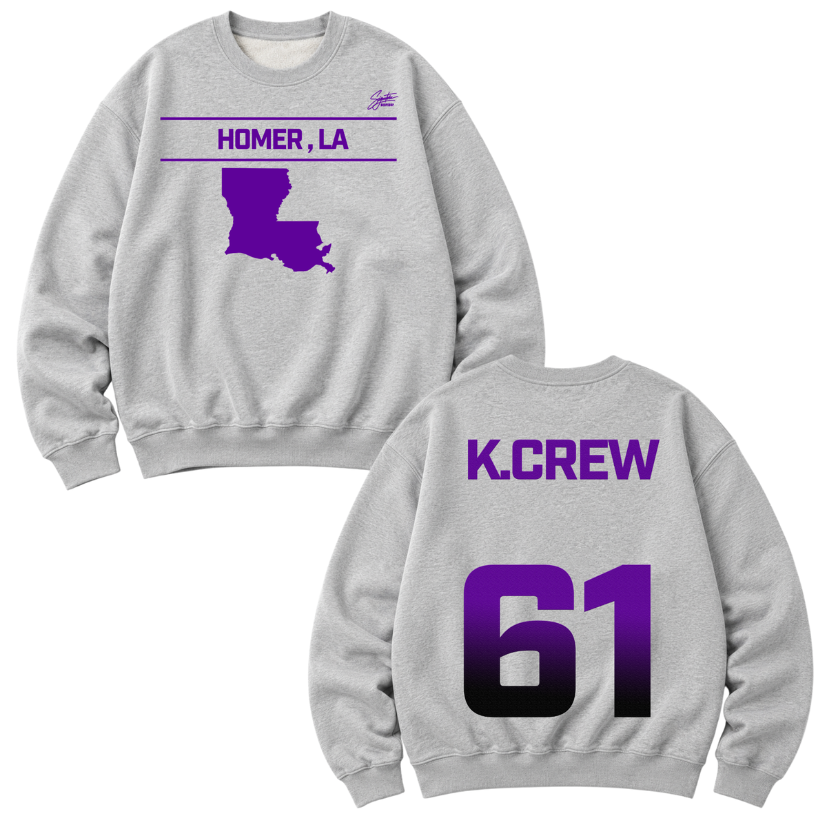 Karson Crew Heavyweight Crewneck Sweatshirt