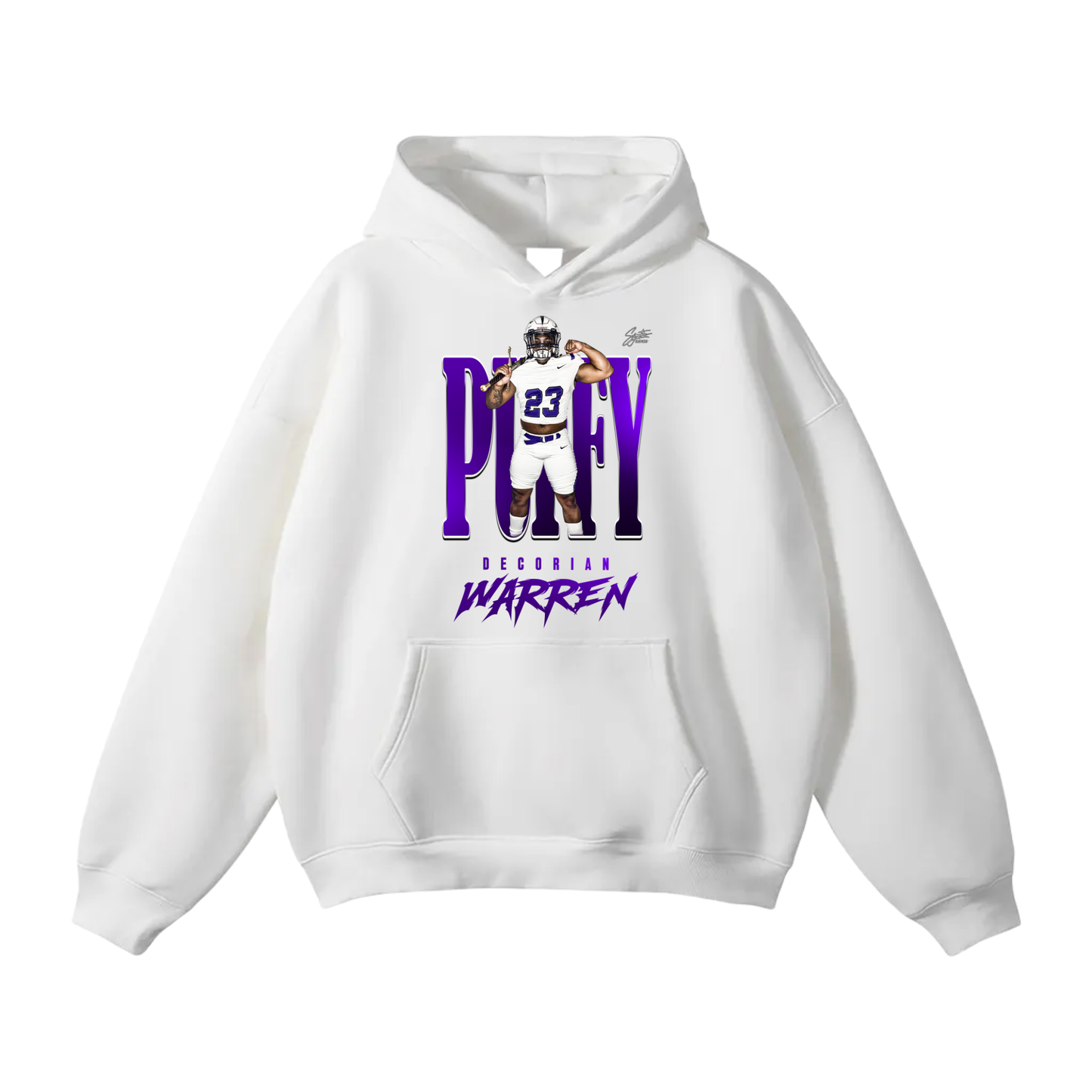 Decorian Warren Oversize Fleeced Hoodie