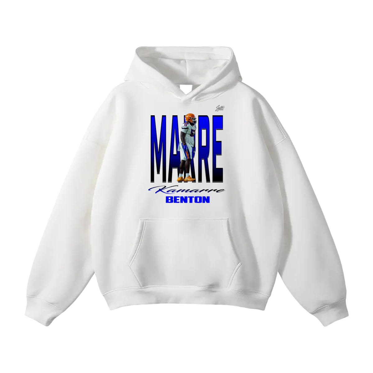 Kamarre Benton Oversize Fleeced Hoodie