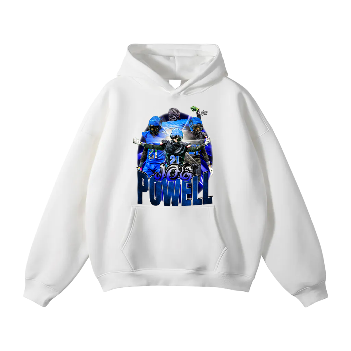 Joe Powell Oversize Fleeced Hoodie