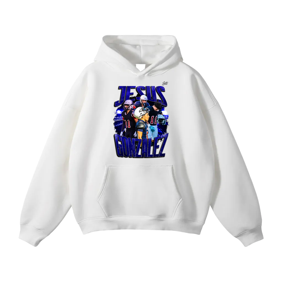 Jesus Gonzalez Oversize Fleeced Hoodie