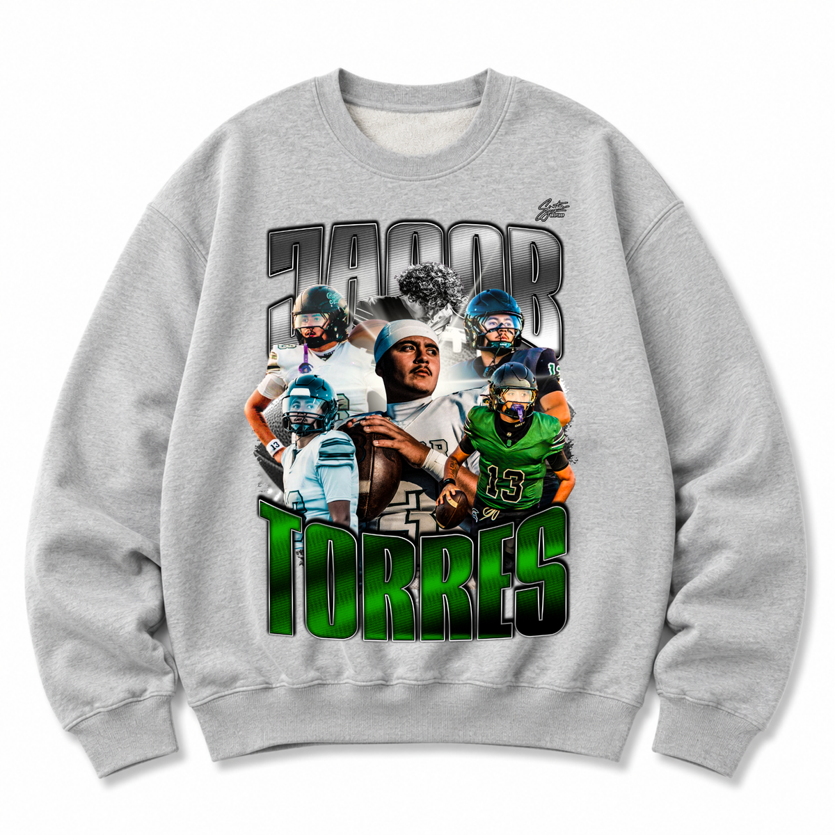 Jacob Torres Heavyweight Crewneck Sweatshirt