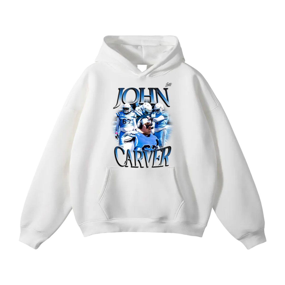 John Carver Oversize Fleeced Hoodie
