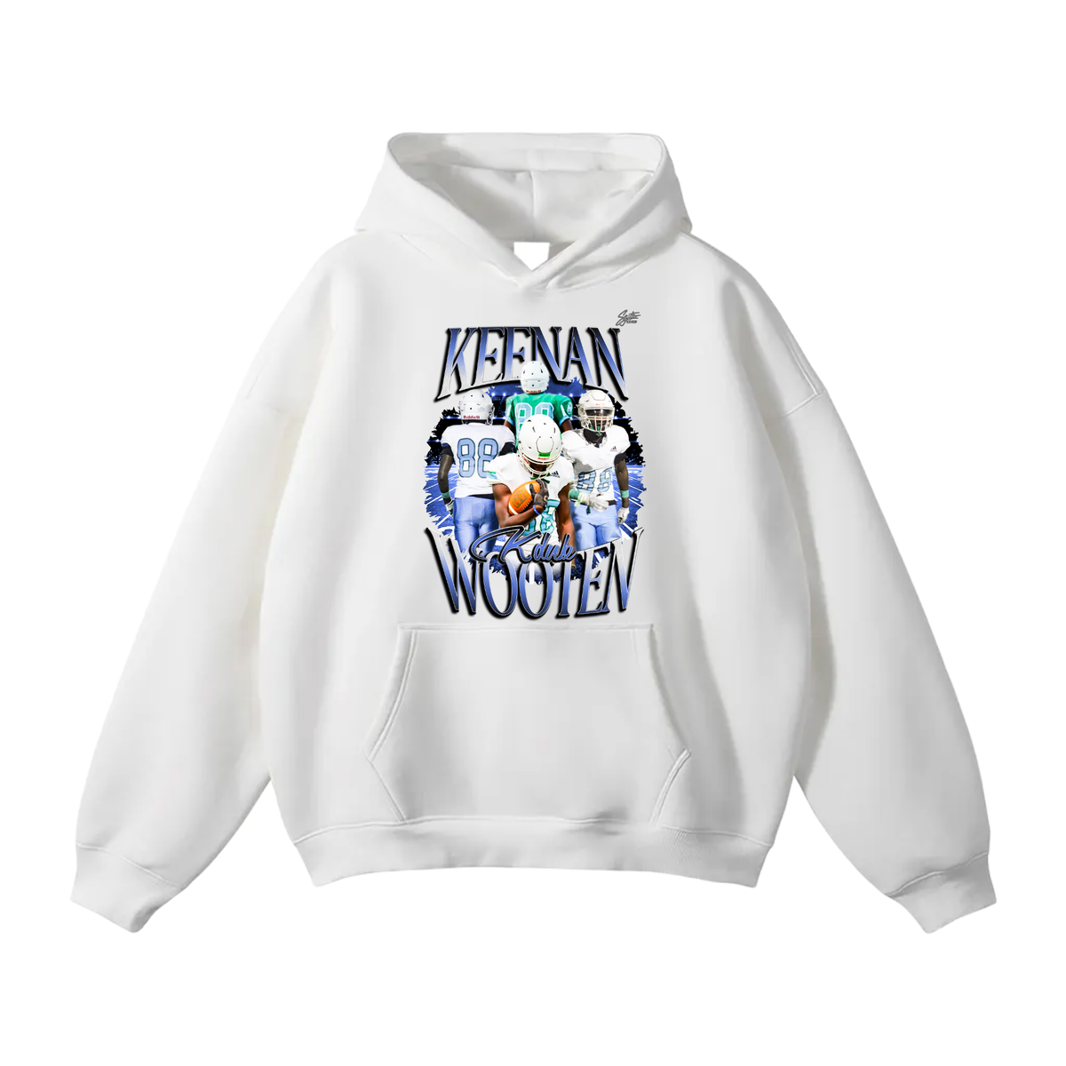 Keenan Wooten Oversize Fleeced Hoodie