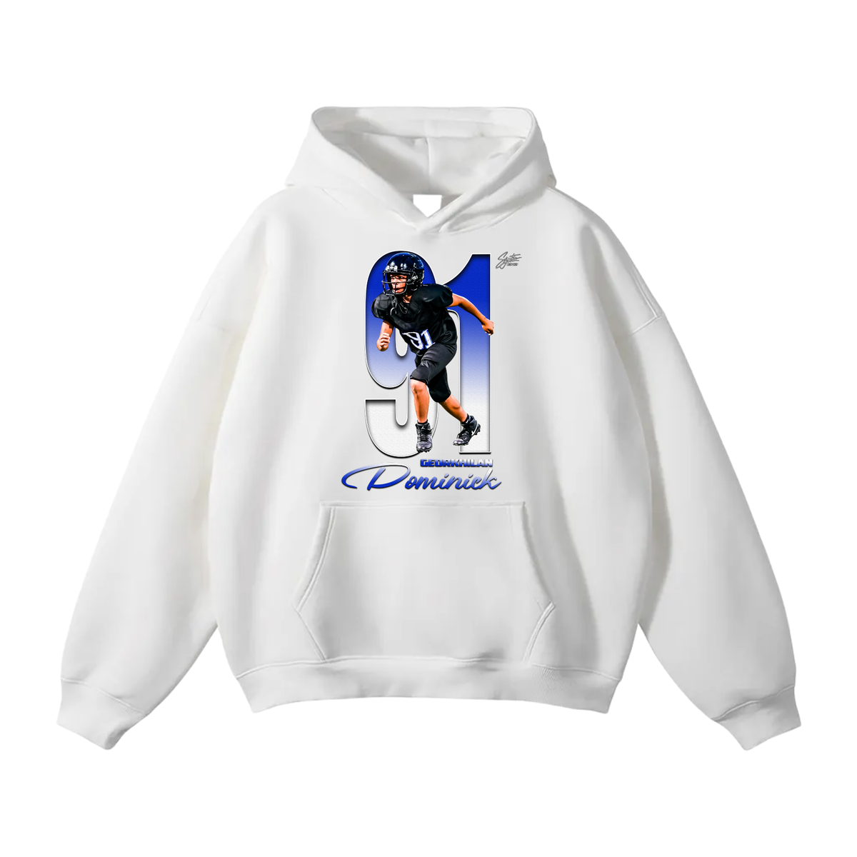 Georkhilan Dominick Oversize Fleeced Hoodie
