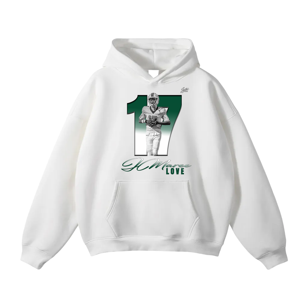 JMaree Love Oversize Fleeced Hoodie