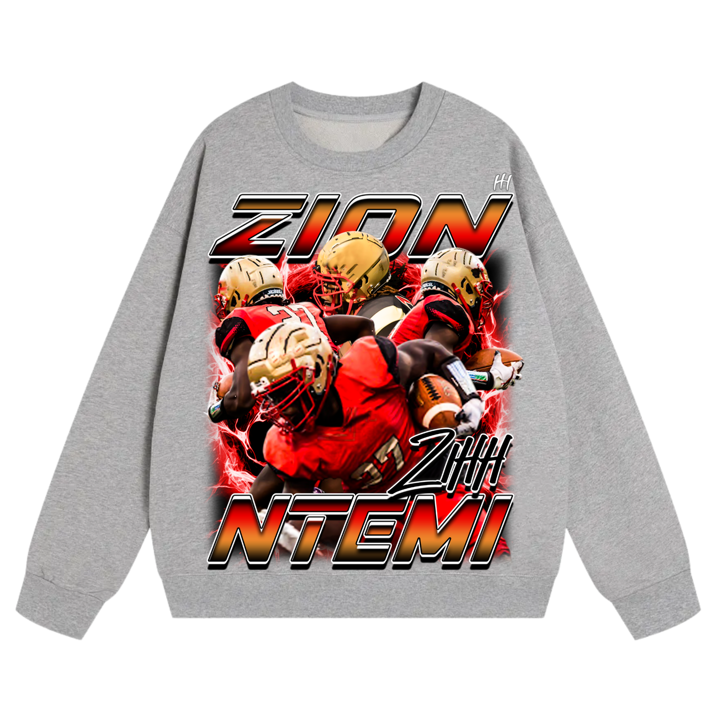 Zion Ntemi  Heavyweight Crewneck Sweatshirt