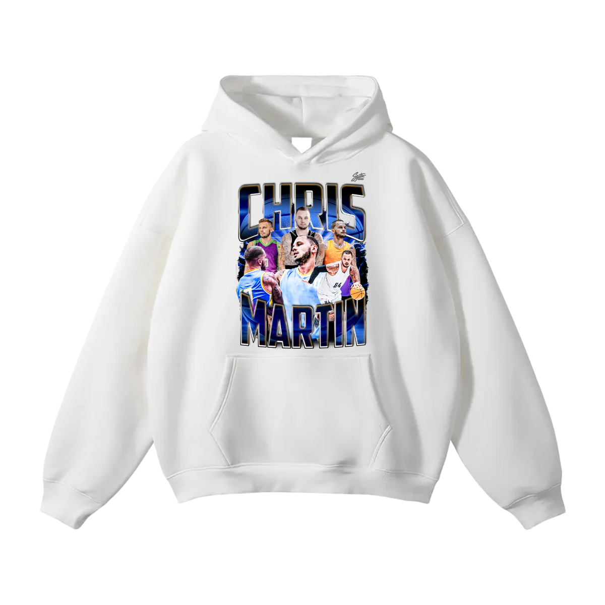 Chris Martin Oversize Fleeced Hoodie