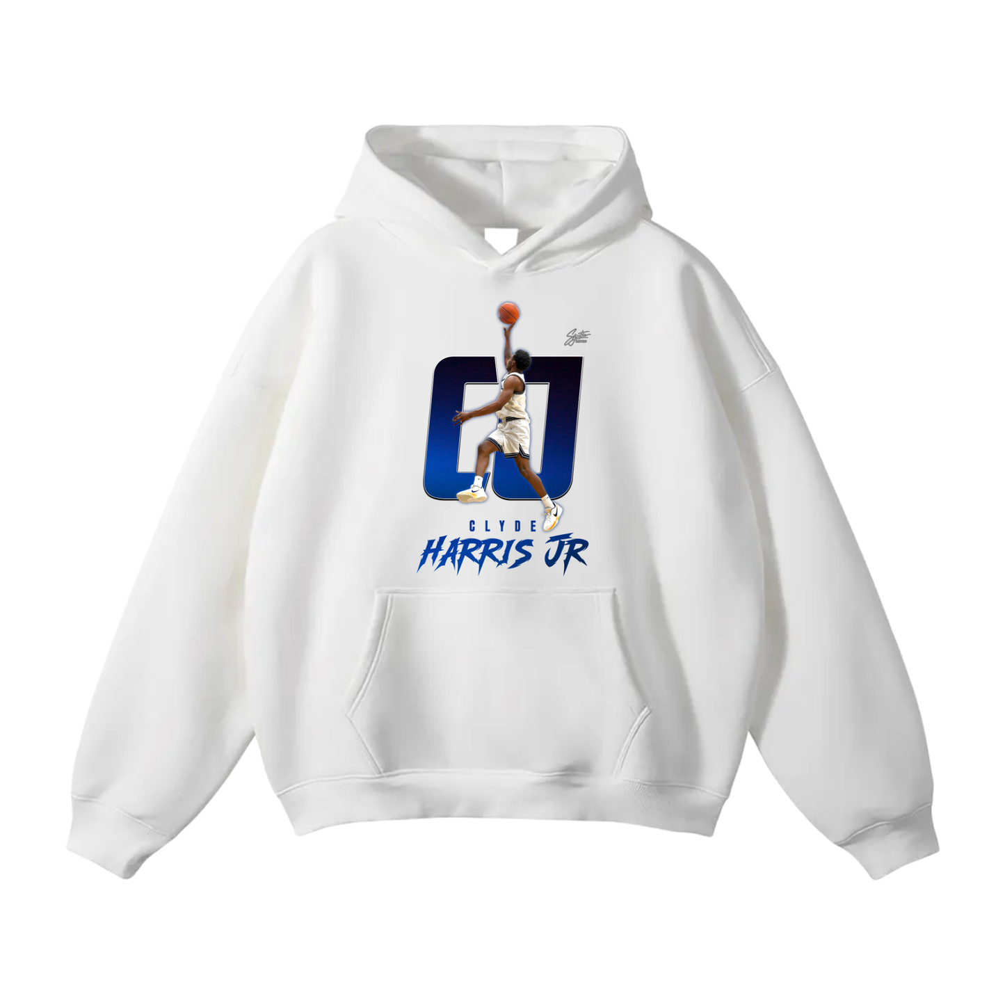 Clyde Harris Jr Oversize Fleeced Hoodie