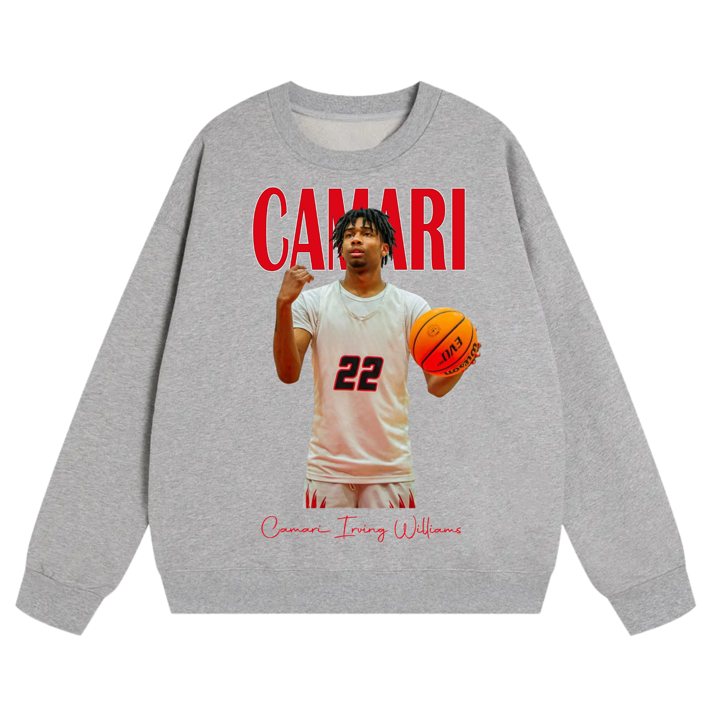 Camari Irving Williams Heavyweight Crewneck Sweatshirt