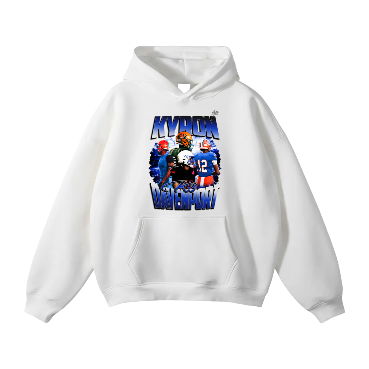 Kyron Davenport Oversize Fleeced Hoodie