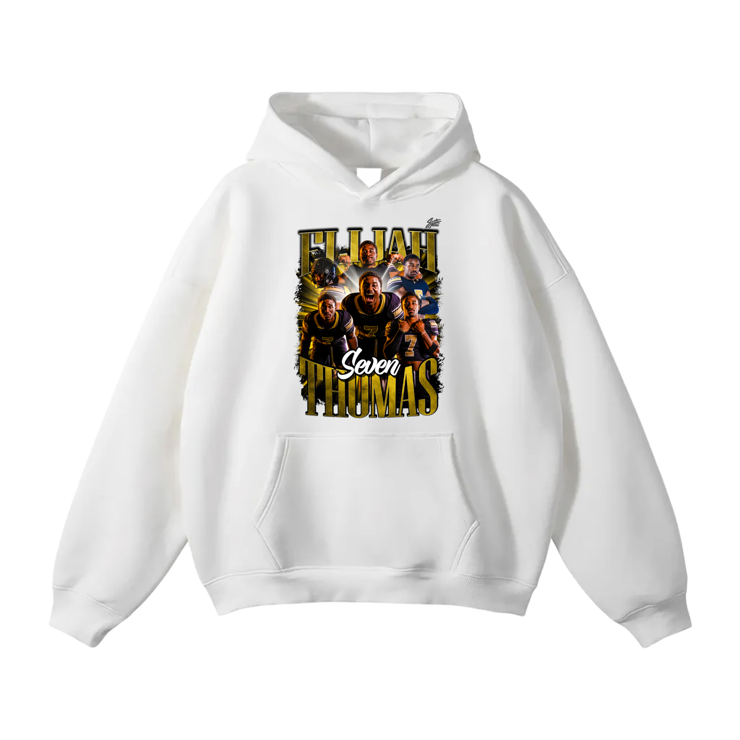 Elijah Thomas Oversize Fleeced Hoodie