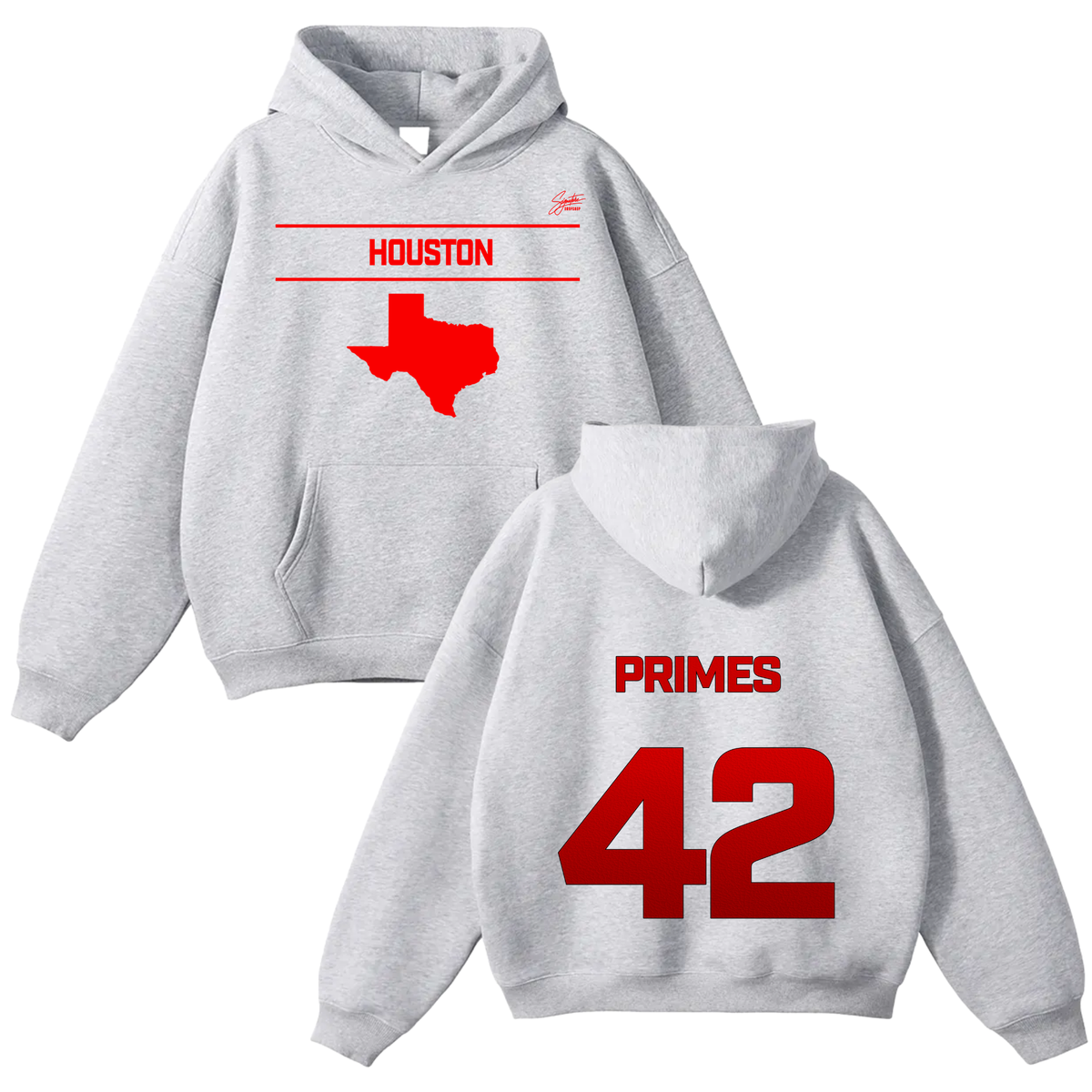 Ddarrin primes Oversize Fleeced Hoodie