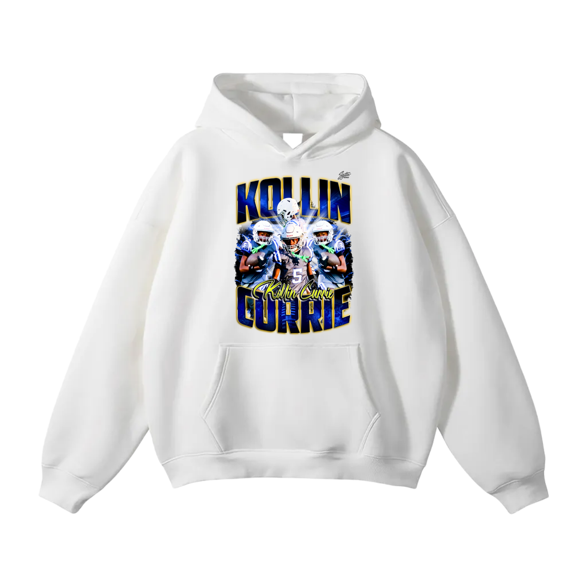 Kollin Currie Oversize Fleeced Hoodie