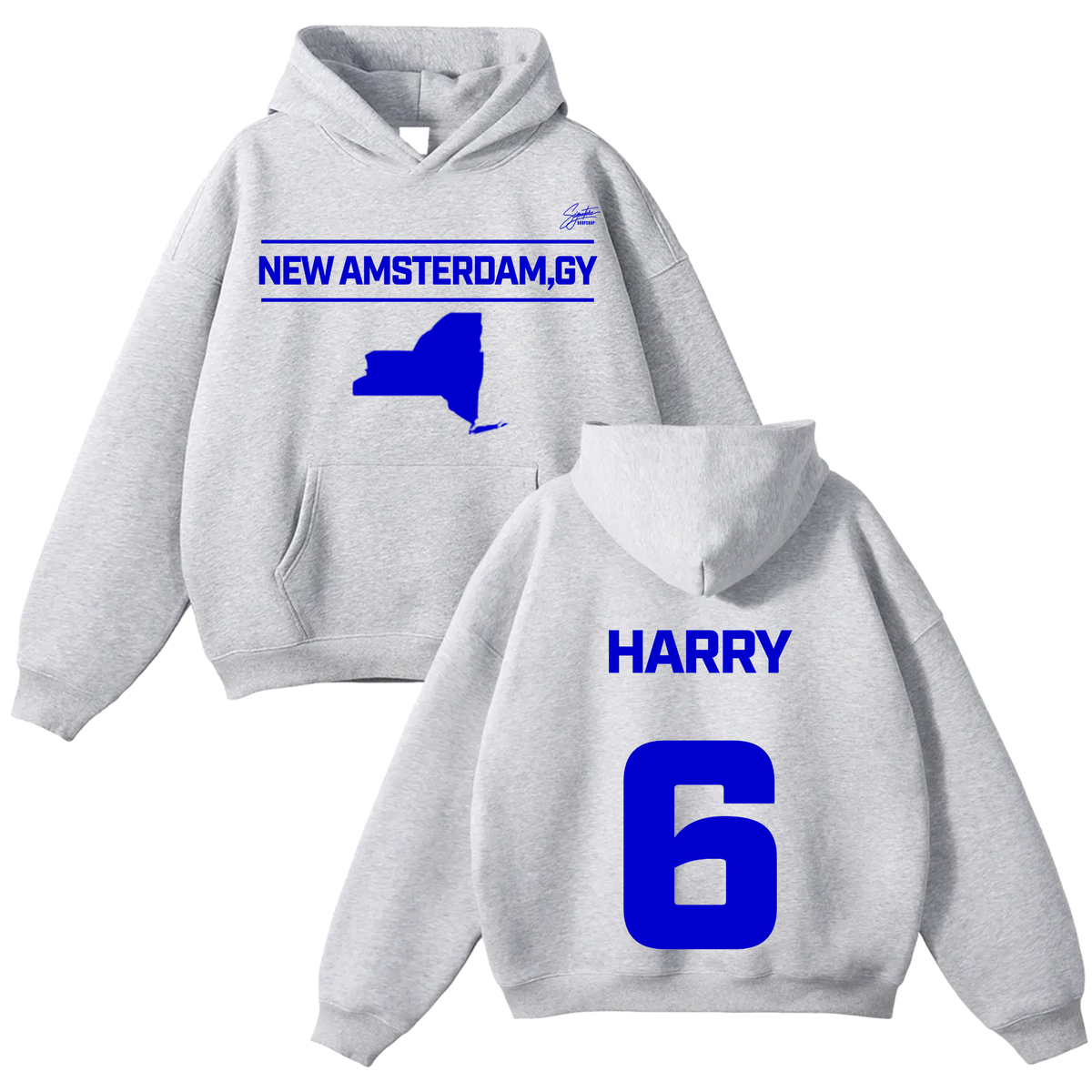 Omaley Harry Oversize Fleeced Hoodie