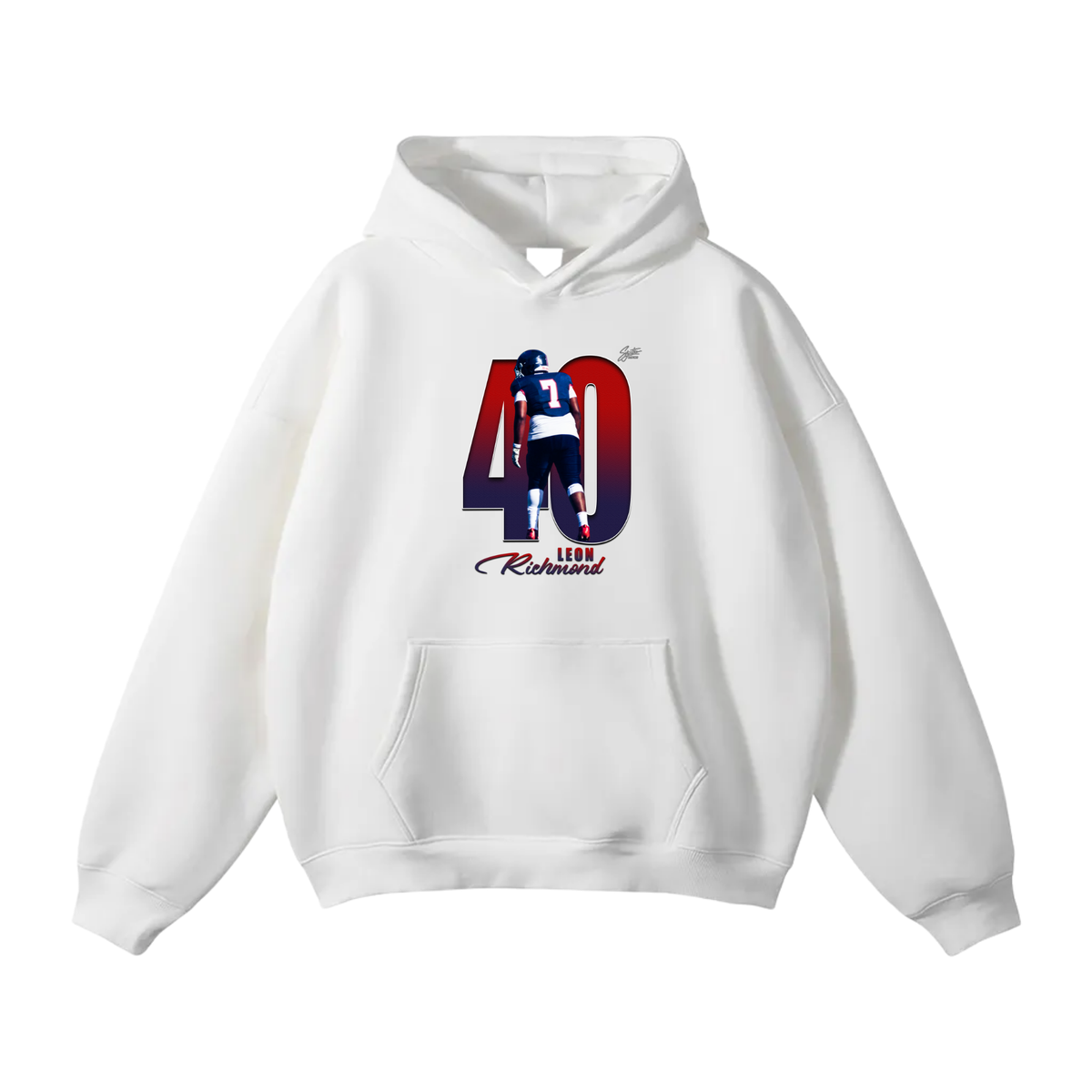 Leon Richmond Oversize Fleeced Hoodie