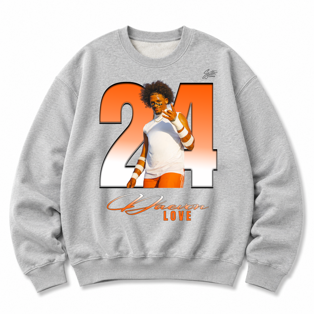 Daevon love Heavyweight Crewneck Sweatshirt