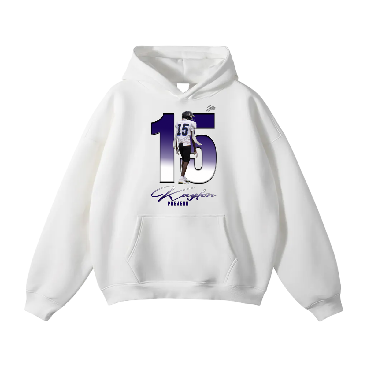 Kaylon Prejean Oversize Fleeced Hoodie