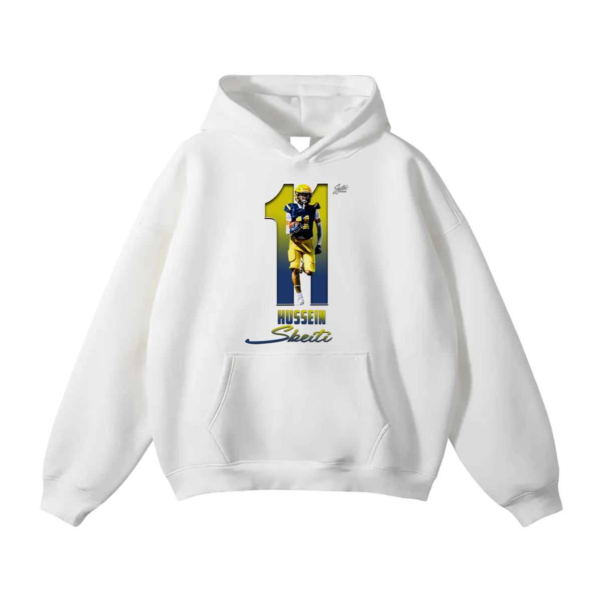 Hussein Sbeiti Oversize Fleeced Hoodie