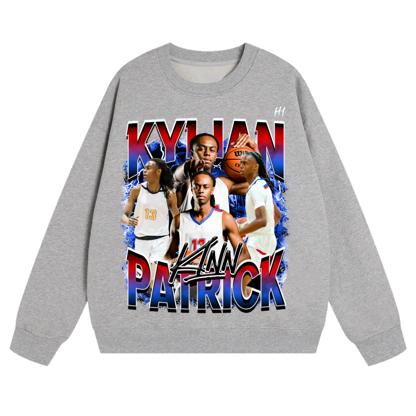 Kylian Patrick Heavyweight Crewneck Sweatshirt
