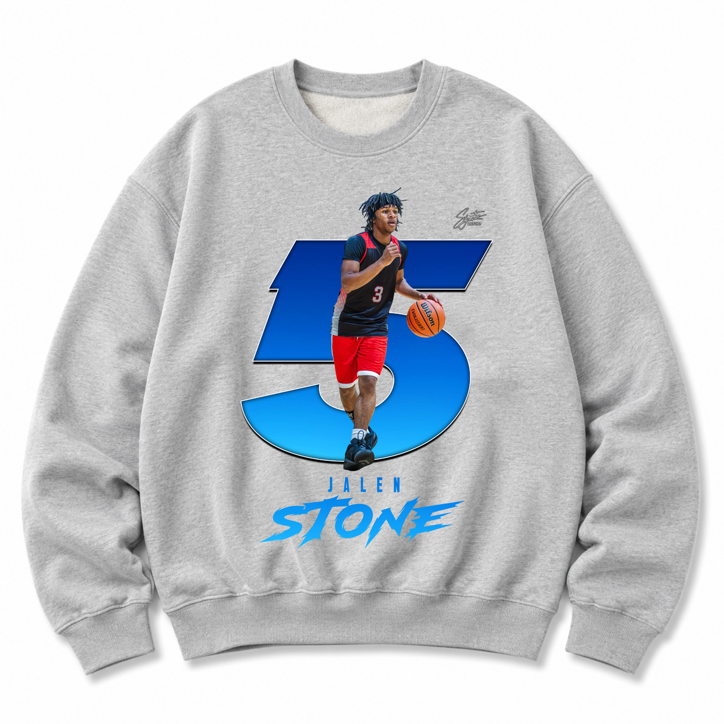 Jalen Stone Heavyweight Crewneck Sweatshirt