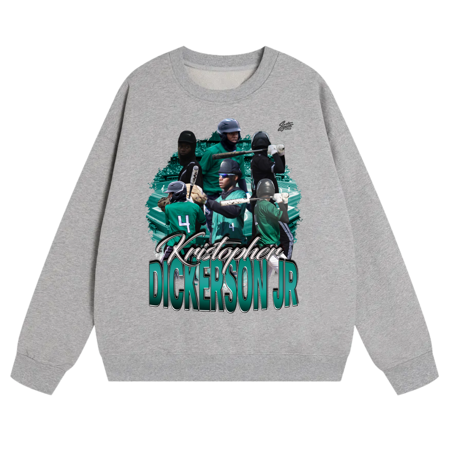 Kristopher Dickerson Jr Heavyweight Crewneck Sweatshirt