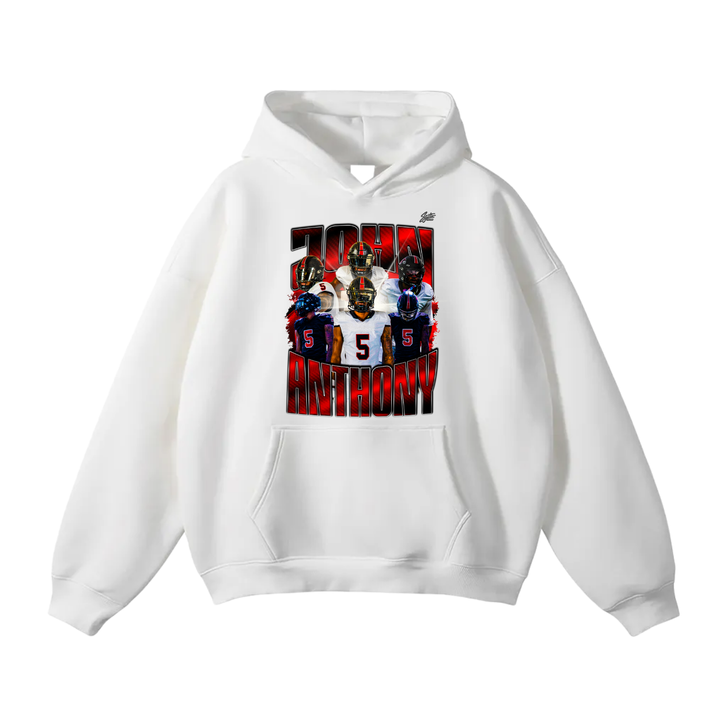 John Anthony Oversize Fleeced Hoodie