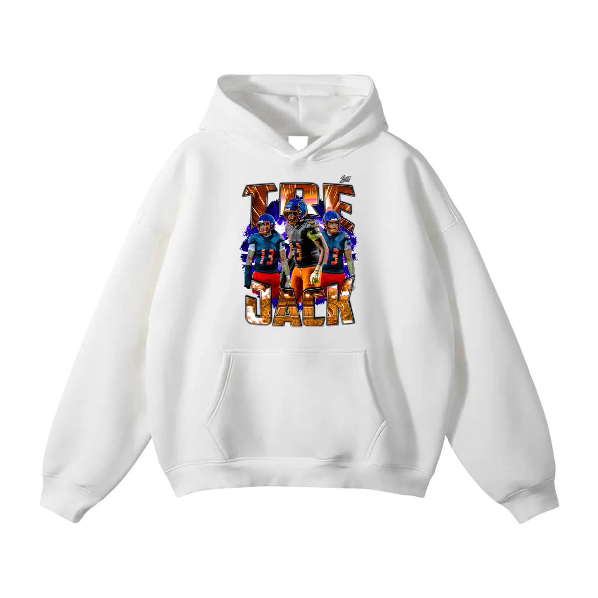 Tre Jack Oversize Fleeced Hoodie