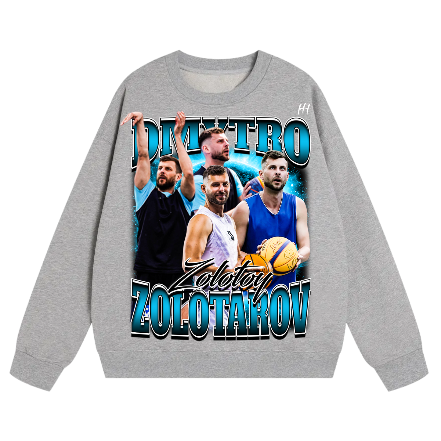 Dmytro Zolotarov Heavyweight Crewneck Sweatshirt