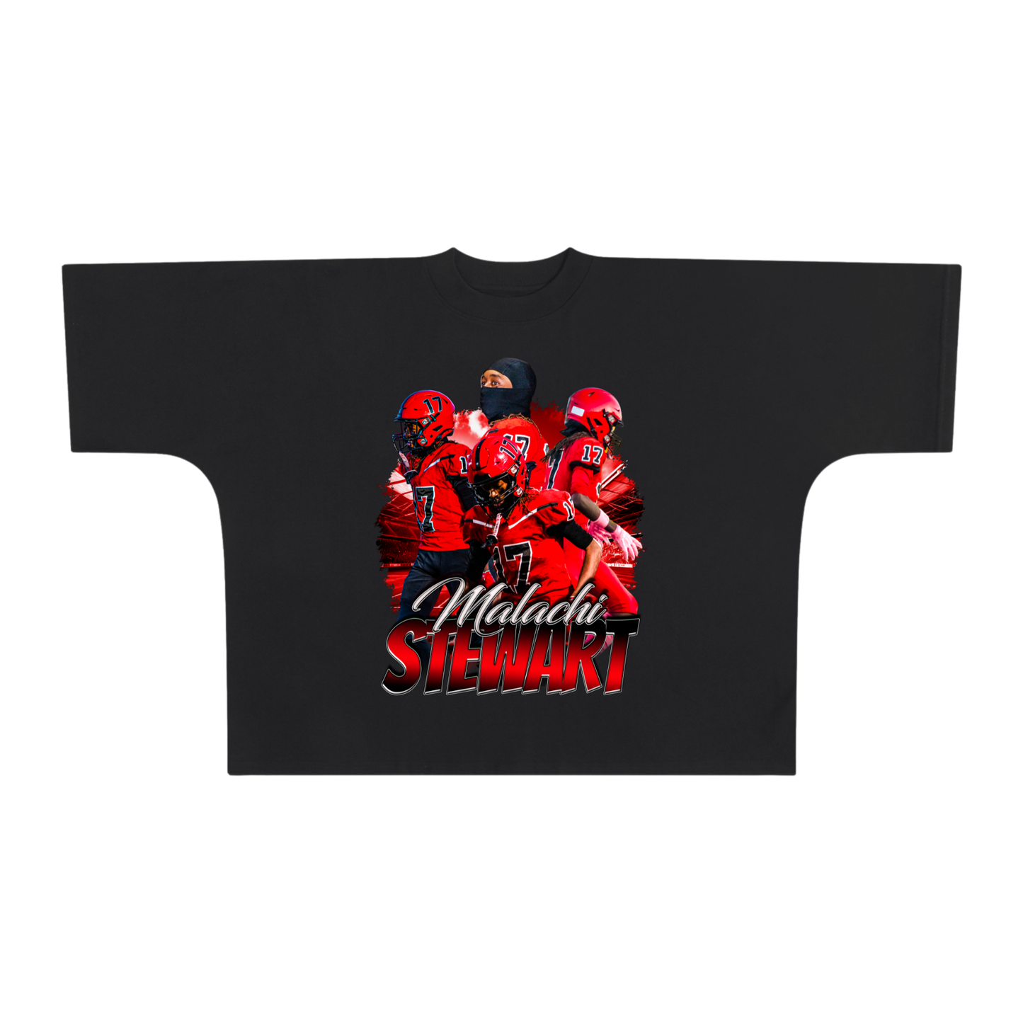Malachi Stewart Premium Drop Shoulder/Boxy Tee