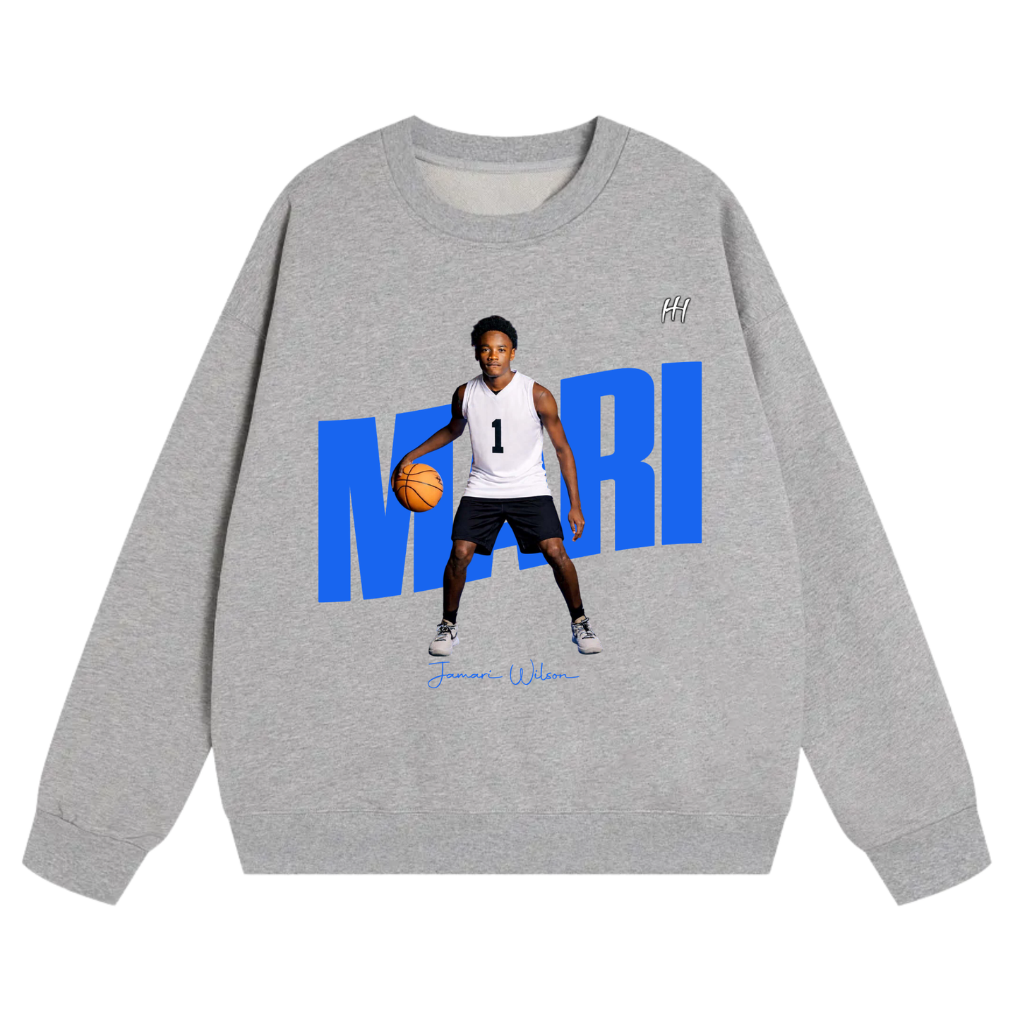 Jamari Wilson 3 Heavyweight Crewneck Sweatshirt