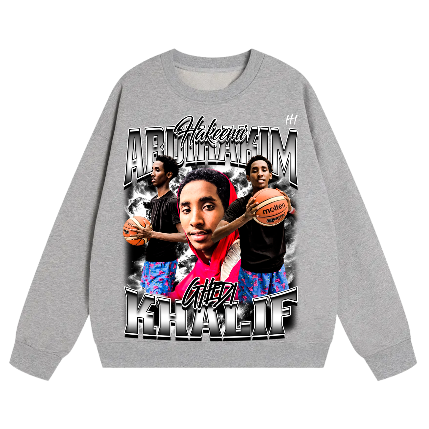 Abdihakim Mohamed Khalif Heavyweight Crewneck Sweatshirt