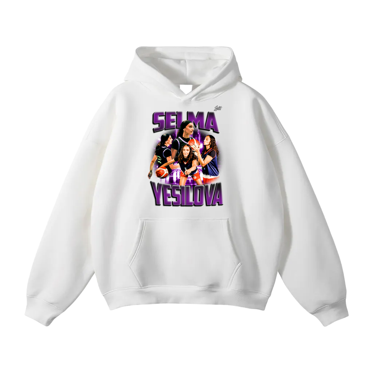Selma Yesilova Oversize Fleeced Hoodie