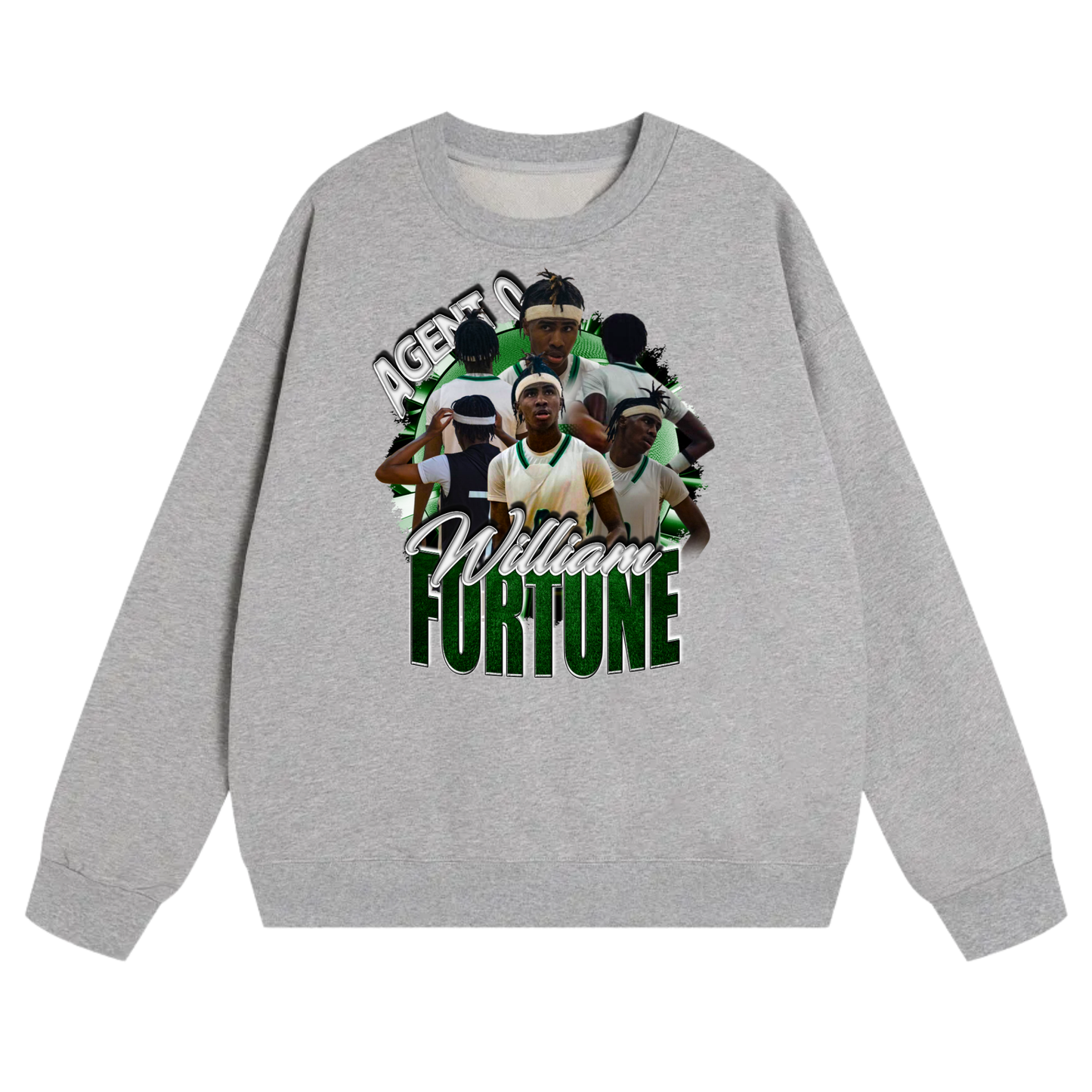 William Fortune Heavyweight Crewneck Sweatshirt