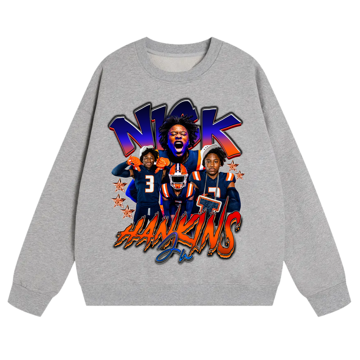 Nick Hankins Jr Heavyweight Crewneck Sweatshirt